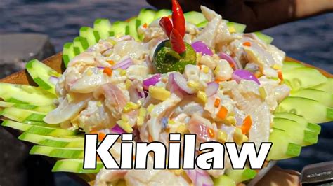 Kinilaw ¡Un viaje explosivo de sabores ácidos y frescos directo desde Tagbilaran!