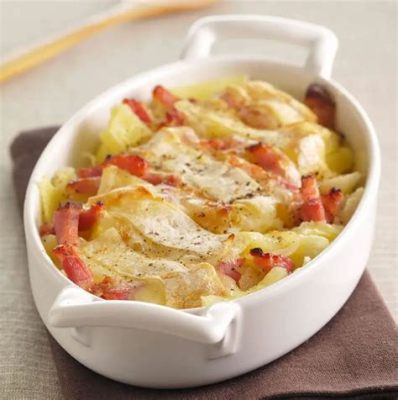 ¡Tartiflette de Dijon: un manjar que combina el cremoso sabor del queso con la dulzura tenue de las cebollas caramelizadas!